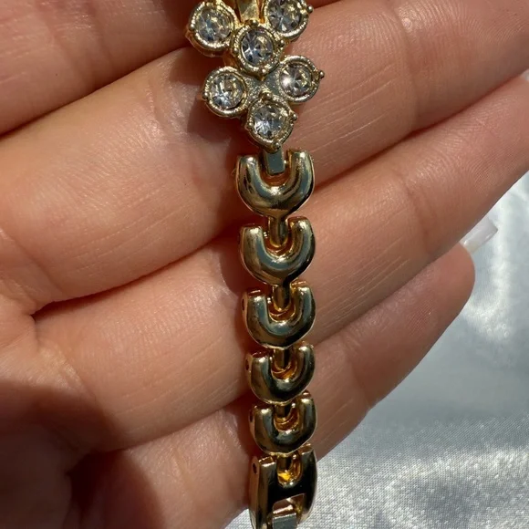 Panthere Vintage classy Gold Chain BraceletZircon/waterproof